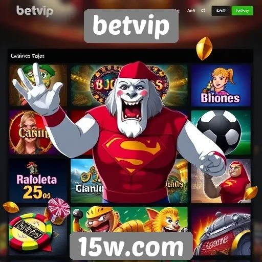 Comparação das opções de jogos disponíveis na betvip
